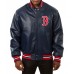 Boston Red Sox Varsity Navy Blue Leather Jacket Boston Red Sox Varsity Navy Blue Leather Jacket